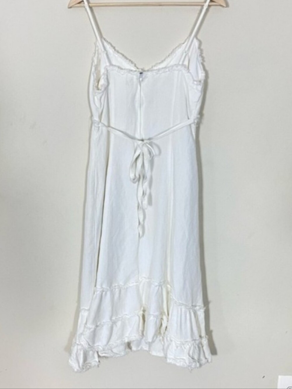 Ashley Rayon Linen Blend Midi Dress - Picture 9 of 9